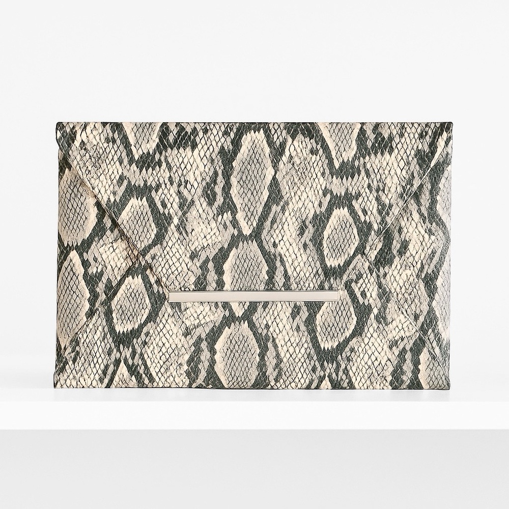 BCBGMaxAzria Snakeskin Clutch